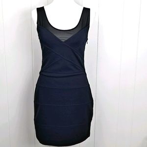 Express Upper Mesh Bodycon Dress Size S